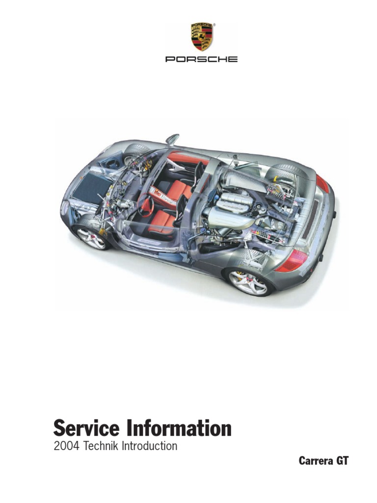 2004 Carrera GT | PDF | Machines | Automotive Technologies