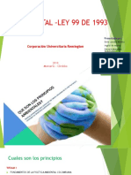 Ley Ambiental - Ley 99 de 1993