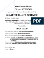 Quarter Ii - Life Science: Detailed Lesson Plan in Earth and Life Science