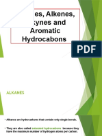 Alkanes - Alkenes and Alkynes