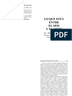 Lo Que Esta Entre El Seis y El Siete PDF