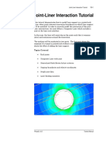 Joint Liner Interaction