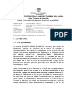 Demanda de nulidad y restablecimiento de derecho por prestaciones sociales