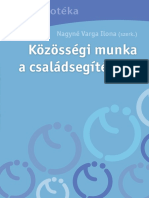 Közösségi Munka A Családsegítésben PDF