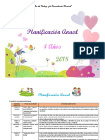 Planificación Anual Inicial (4 Años)