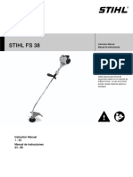 STIHL FS 38 Owners Instruction Manual PDF