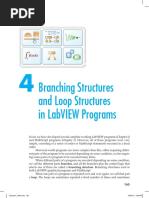 Branching Structures and Loop Structures in Labview Programs