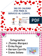 Diapositivas Servicio Al Cliente