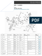 LA703 (FRONT LOADER / L4400) : VENDOR: Kubota Section: Palanca de Control Diagram: Palanca de Control B01301