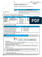 Escribimos Oraciones Utilizando El Conector "Y"