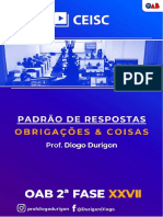 Curso OAB 2a Fase Direito Civil - Caderno de Questões