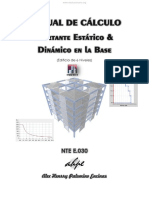 Manual de Cálculo Cortante Estático y Dinámico en la Base - Alex Palomino.pdf
