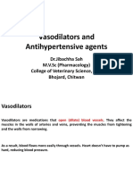 Vasodilators and Antihypertensive Agents-Dr.Jibachha Sah,M.V.Sc,Lecturer