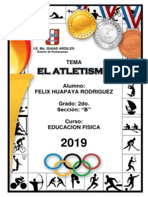 Caratula El Atletismo | PDF