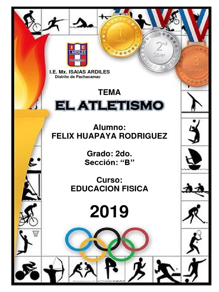 Caratula El Atletismo | PDF