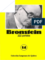 Bronstein 222 partidas - Dirección Antonio Gude - Euseve