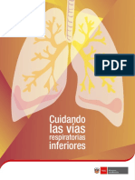 Cartilla de Salud Docente Vias Respiratorias Inferiores PDF