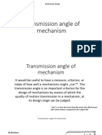 Transmission Angle 