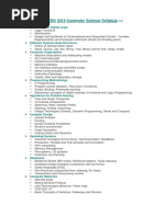 ISRO 2019 Computer Science Syllabus : Computer H/W Digital Logic