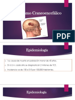 TCE Causas, Diagnóstico y Tratamiento