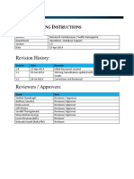 P1-P2 HANDLING INSTRUCTIONS DATABASE PERFORMANCE ISSUES