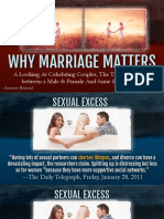 SEXUAL EXCESS - Masturbation & Divorce Dangers, Multiple Sexual Parteners Shortens Life, No Sex Before Marraige Is Actually Better For Couples