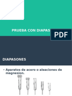 Prueba Con Diapasones