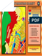 Flooded and Landslide Prone Areas Map for Lower Leyva Street