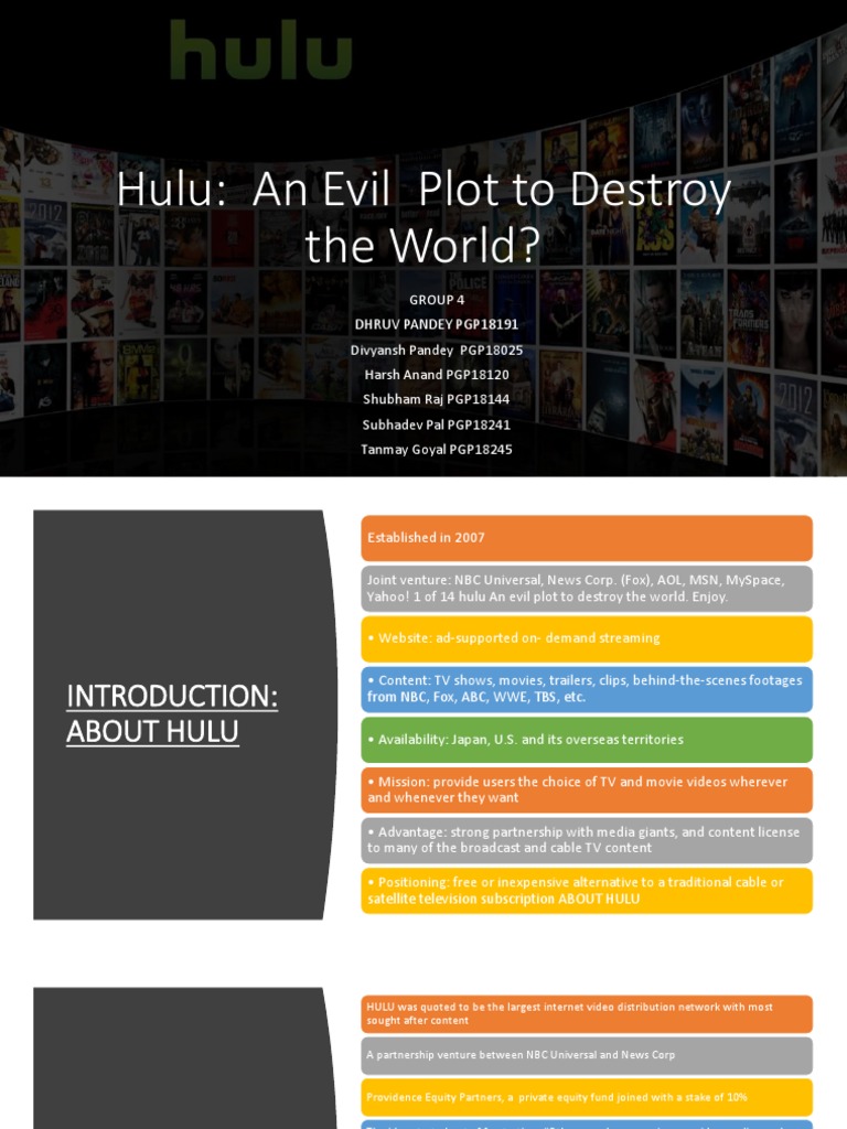 Hulu Hulu Streaming Media