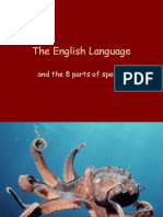 The English Language: and The 8 Parts of Speech