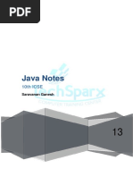 Java Notes: 10th ICSE