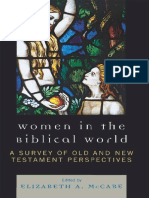 McCabe, Elizabeth a. - Women in the Biblical World _ a Survey of Old and New Testament Perspectives. [Vol. 1]-University Press of America (2009)