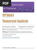 MTH603 Final Term (GIGA FILE by Ishfaq V11.02.02) 2 PDF