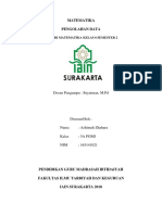 Matematika Pengolahan Data Azimah 5a New