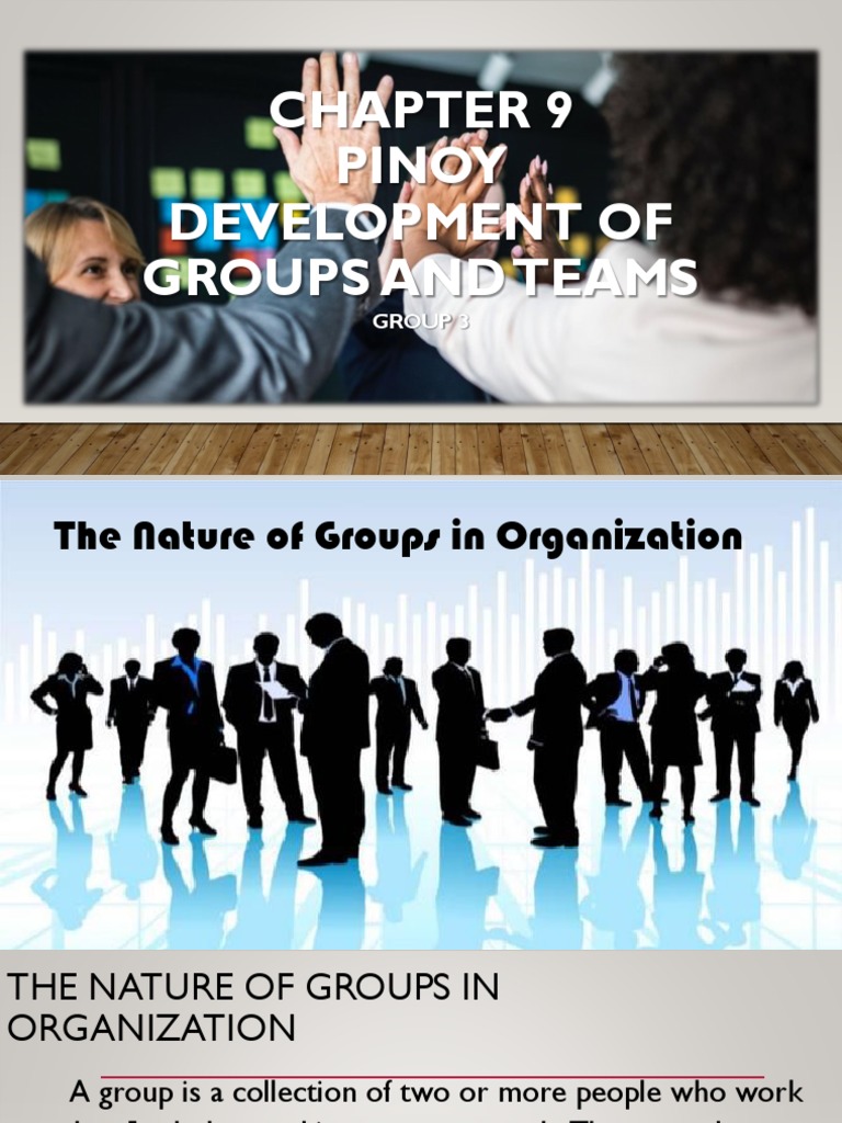 Pinoy Development of Groups and Teams: Group 3 | PDF | Team Building | Goal