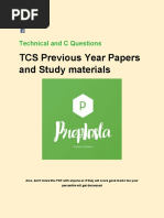 TCS Technical Pro Paid Paper-2