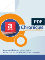 Chronicles: Amazon Gift Cards Enhances The