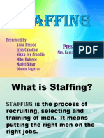 Organization and Management (Staffing)