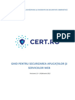 Ghid Securizare Aplicatii Web