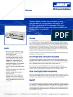 ACU-2000 IP: IP-Centric Interoperability Gateway