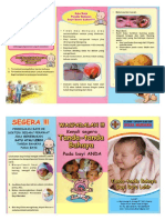 Leaflet Tanda Bahaya BBL