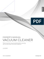 Vacuum Cleaner: Owner'S Manual