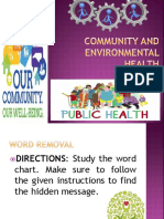 Community and Environmental Health