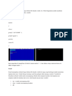 Printf Merupakan Sebuah Fungsi Dalam File Header