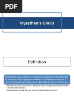 MGFA Classification of Myasthenia Gravis | PDF
