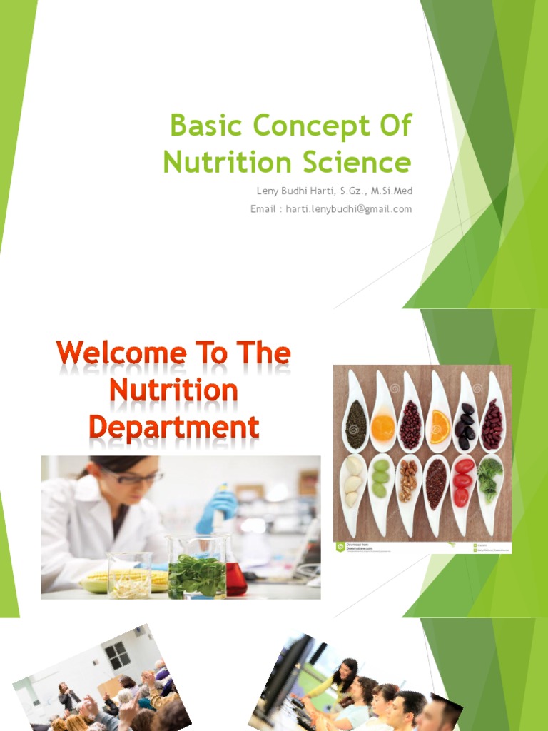 Introduction to Nutrition Science Basics | PDF