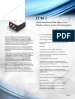 ETNA 2 Especificaciones Técnicas