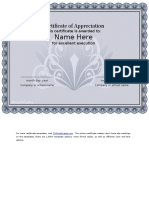 Certificate Templates For Word4