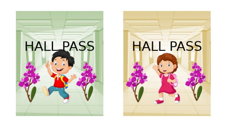 Hall Pass Guidelines and Usage | PDF