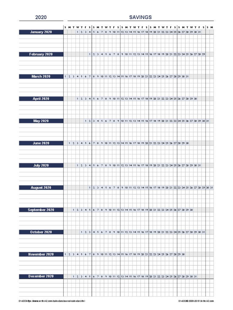 Annual Calendar | PDF